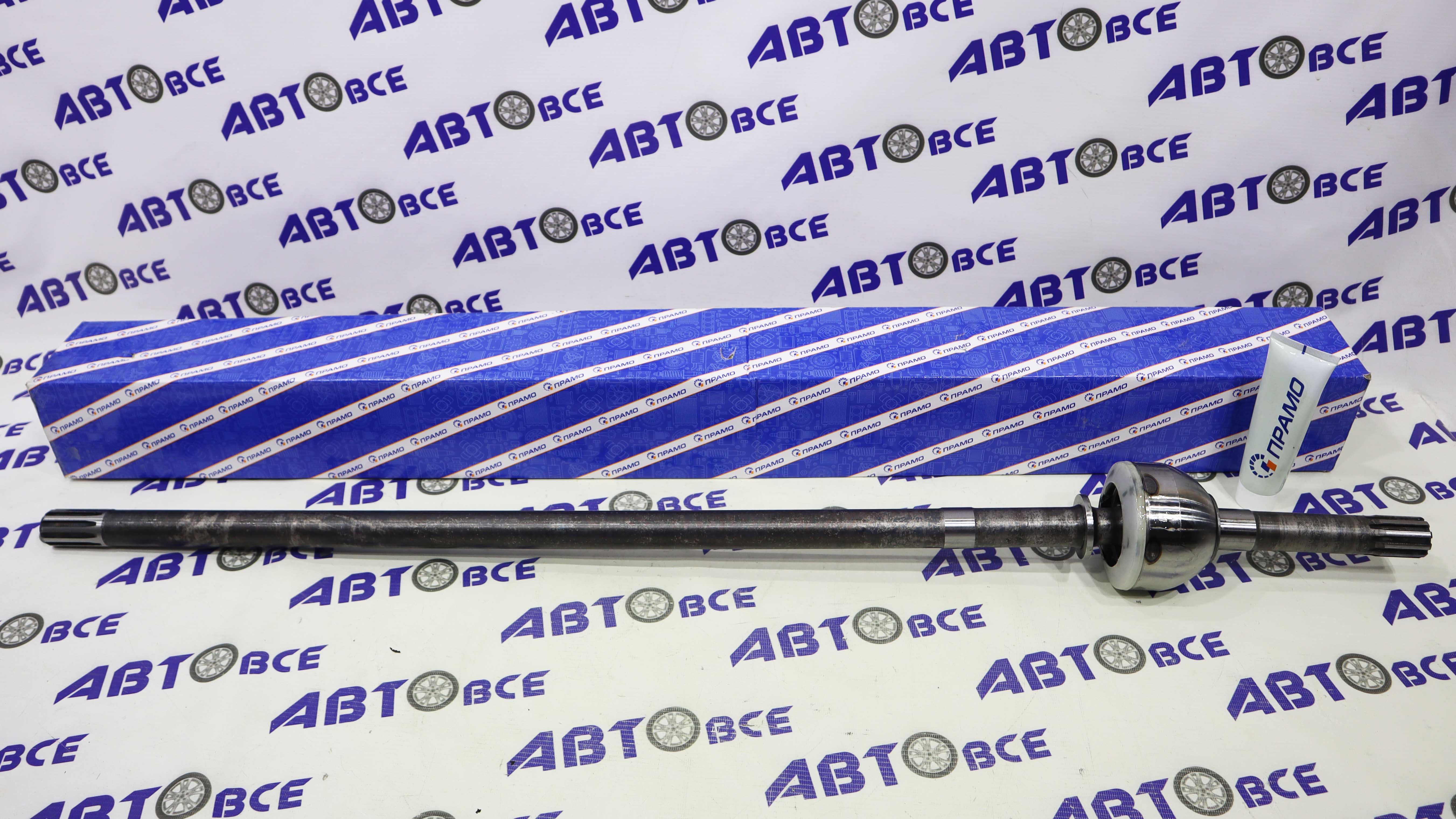 Шрус наружный левый УАЗ 3163 Патриот,3162 (L=1115мм) 10 зуб. ПРАМО